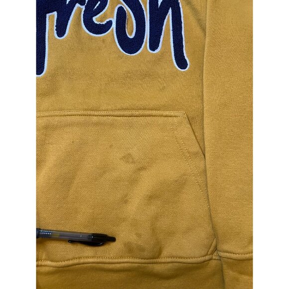 Evolution in Design Men's L(14-16) Hoodie Graphic "So Fresh So Clean" Yellow - Picture 4 of 6